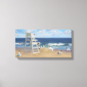 Jack Russel Tails canvas print #2