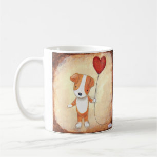 Jack Russel Terrier Cute Dog Puppy Love Pet Lover Coffee Mug