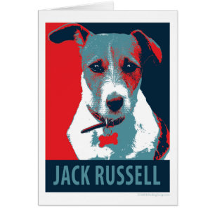 Jack Russel Terrier Political Hope Parody