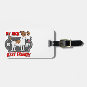 Jack Russell - Best Friend Luggage Tag