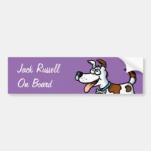 Jack Russell Bumper Sticker