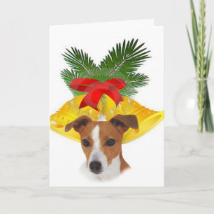 Jack Russell Christmas Times Holiday Card