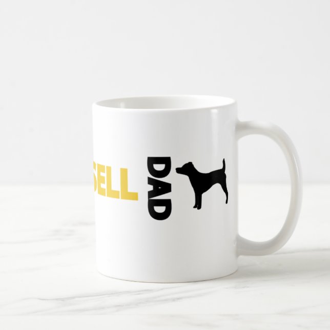 Jack Russell Dad Coffee Mug (Right)