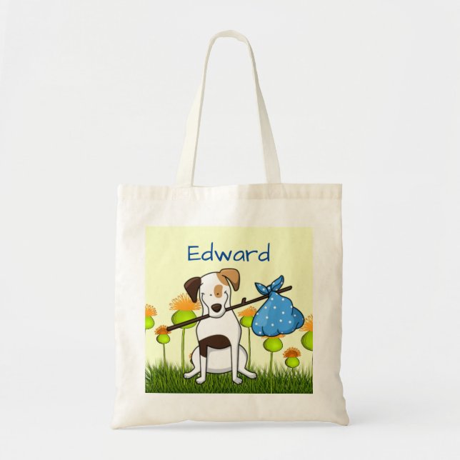 Jack Russell Dog Lover Tote Bag (Front)