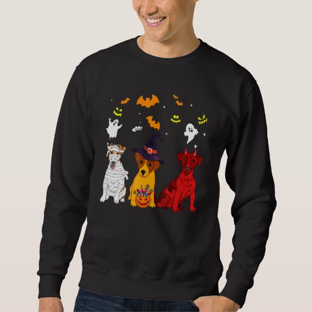 Jack Russell Dog Sweatshirt (Front)