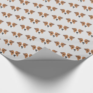 Jack Russell Dog Wrapping Paper