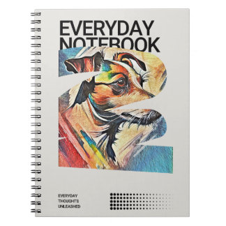 Jack Russell Everyday Dog Notebook
