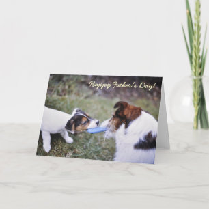 Jack Russell Father's day card