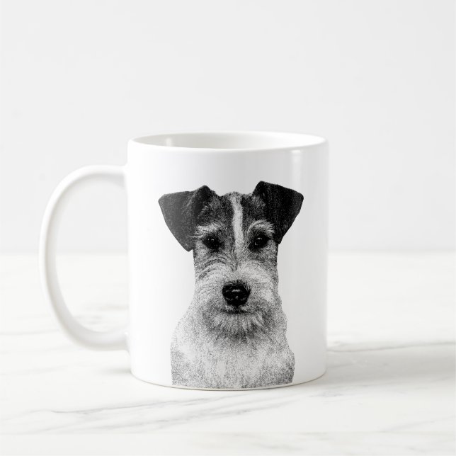 Jack Russell  I Love My Jack Russel Coffee Mug (Left)