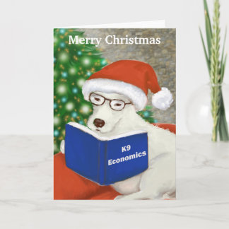 Jack Russell - K9 Economics Holiday Card