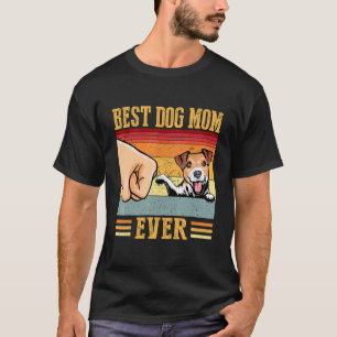 Jack Russell L Mum Best Dog Mum Ever T-Shirt