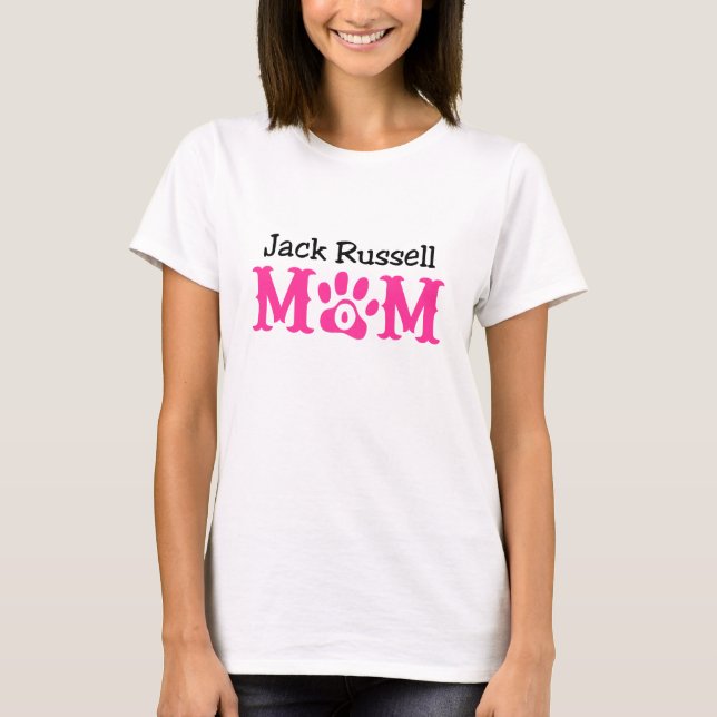 Jack Russell Mum Apparel T-Shirt (Front)