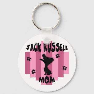 Jack Russell Mum Keychain