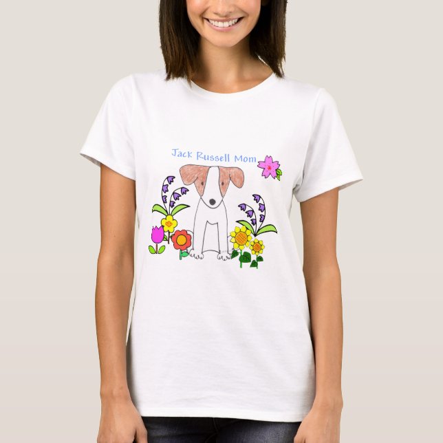 Jack Russell Mum T-Shirt (Front)