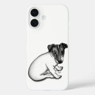 Jack Russell puppy 10 weeks old iPhone 16 Case