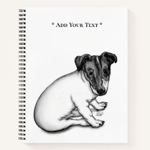 Jack Russell Puppy 10 weeks old Notebook