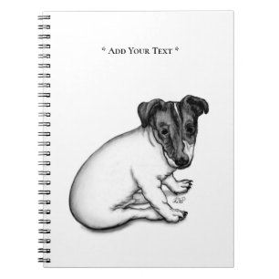 Jack Russell Puppy 10 weeks old Notebook