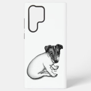 Jack Russell puppy 10 weeks old Samsung Galaxy Case