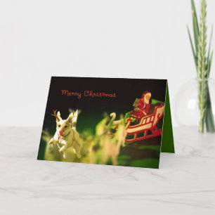 Jack Russell Subs For Rudolph Holiday Card