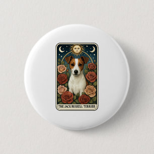 Jack Russell Terrier 6 Cm Round Badge
