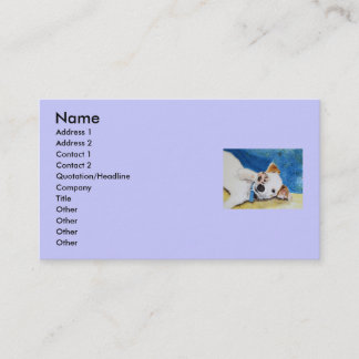 Jack Russell Terrier Business Cards