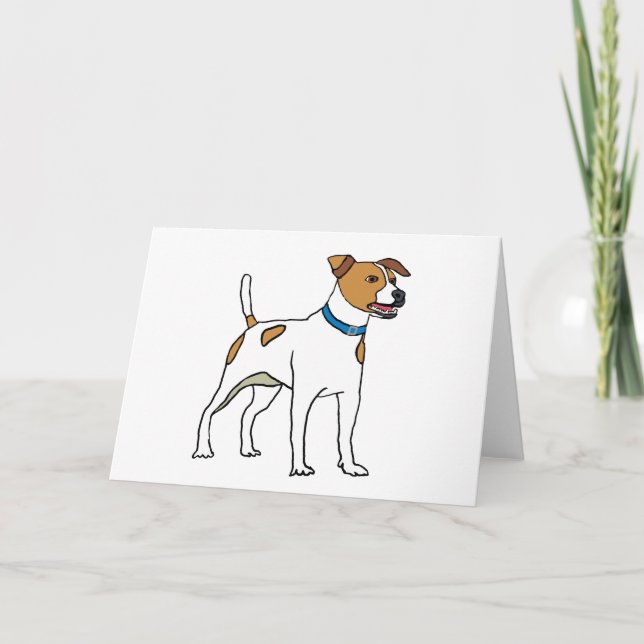 Jack Russell Terrier Card (Front)