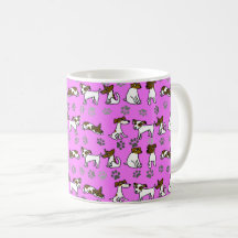 Jack Russell Terrier Cartoon Mug
