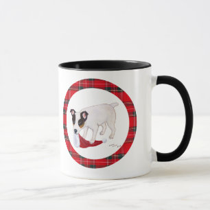 Jack Russell Terrier Christmas Mug