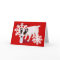 Jack Russell Terrier Christmas Snowflakes Card