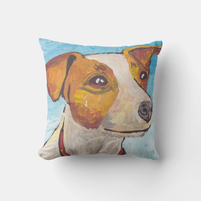Jack Russell Terrier Cushion (Front)