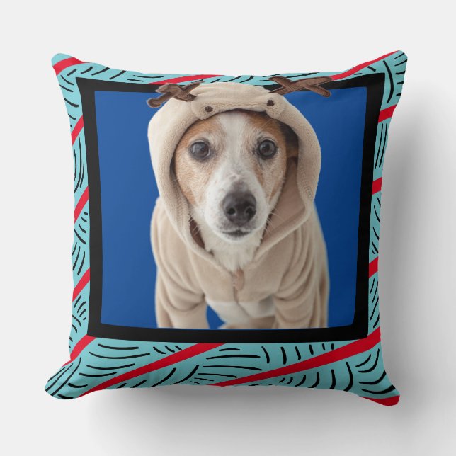 Jack Russell Terrier customise pattern photo  Cushion (Front)