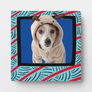 Jack Russell Terrier customised photo frame plaque