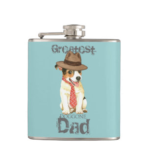 Jack Russell Terrier Dad Hip Flask