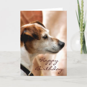 JACK RUSSELL TERRIER DOG CARD