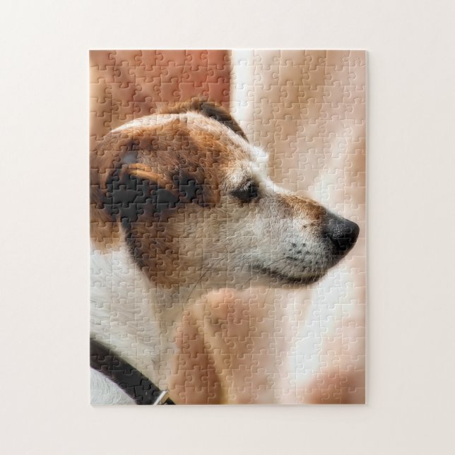 JACK RUSSELL TERRIER DOG JIGSAW PUZZLE (Vertical)