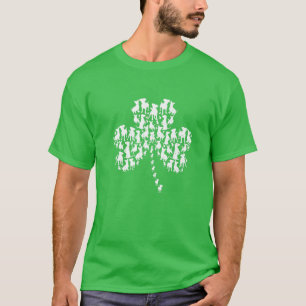 Jack Russell Terrier Dog Lover St Patricks Day Pup T-Shirt