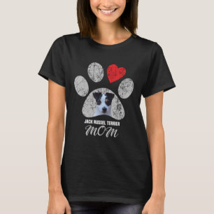 Jack Russell Terrier Dog Mum Mother's Day Funny Gi T-Shirt