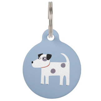 Jack Russell Terrier Dog Personalised Pet Tag