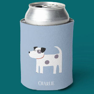 Jack Russell Terrier Dog Personalized Can Cooler