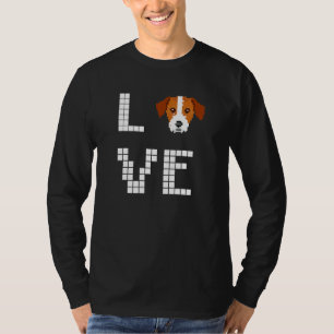 Jack Russell Terrier  Dog  Pixel Art T-Shirt