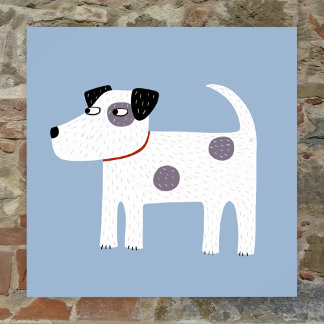 Jack Russell Terrier Dog Poster