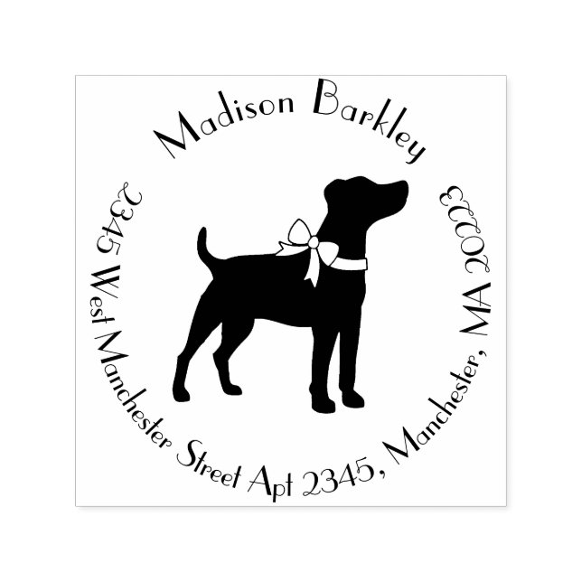 Jack Russell Terrier Dog Puppy Self-inking Stamp (Design)
