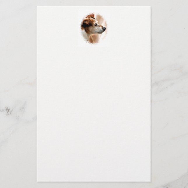 JACK RUSSELL TERRIER DOG STATIONERY (Front)