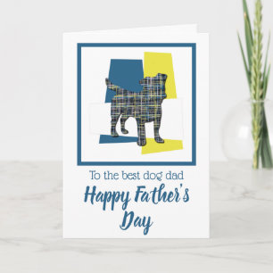 Jack Russell Terrier Dog TriColour Father’s Day Card