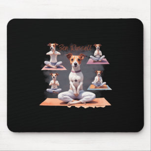 Jack Russell Terrier Dog Zen Moments With Jack Rus Mouse Mat