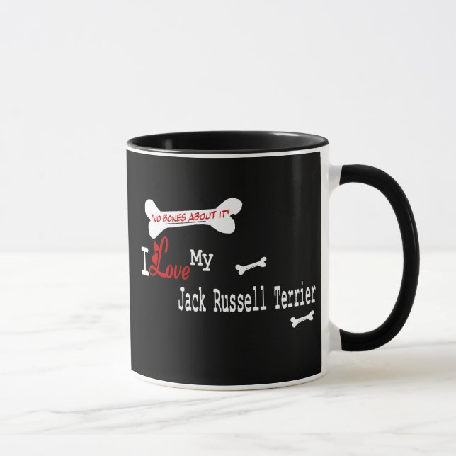 Jack Russell Terrier (I Love) Mug (Right)
