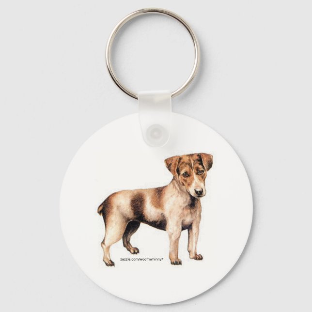 Jack Russell Terrier Key Ring (Front)
