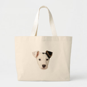 Jack Russell Terrier Large Tote Bag