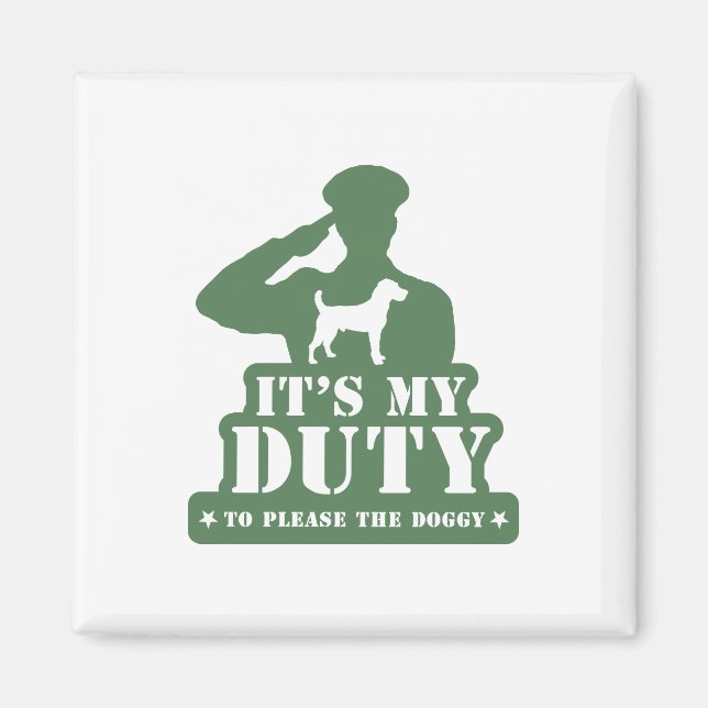 Jack Russell Terrier Magnet (Front)