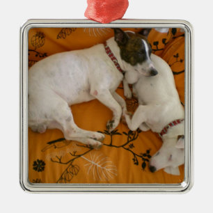 Jack Russell Terrier Metal Tree Decoration